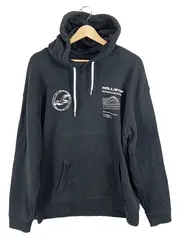 Vorschaubild 1 von Kapuzenpullover Herren XL Schwarz Grafik Hoodie Explore The World