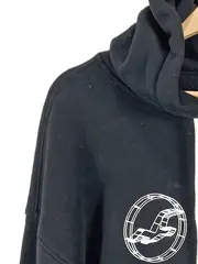 Vorschaubild 6 von Kapuzenpullover Herren XL Schwarz Grafik Hoodie Explore The World