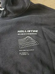 Vorschaubild 5 von Kapuzenpullover Herren XL Schwarz Grafik Hoodie Explore The World