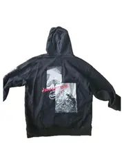Vorschaubild 2 von Kapuzenpullover Herren XL Schwarz Grafik Hoodie Explore The World