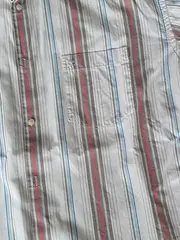 Vorschaubild 3 von Herren Kurzarm Hemd gestreift Mehrfarbig XL Casual