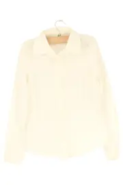 Vorschaubild 1 von Kinder Hemdbluse Gr. 140 Weiß Klassisch Preppy