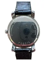 Vorschaubild 2 von Damenuhr ES-2989 Schwarz Leder Elegant Klassisch Armbanduhr