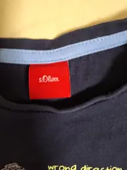 Vorschaubild 3 von Mädchen Langarmshirt Gr. 80 Blau Casual Fisch Motiv