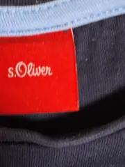 Vorschaubild 4 von Mädchen Langarmshirt Gr. 80 Blau Casual Fisch Motiv