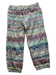 Vorschaubild 6 von Damen Stoffhose XL Bunt Florales Muster Boho Haremshose
