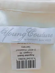 Vorschaubild 3 von Damen Faltenrock 44/XXL Weiß Elegant Rüschen