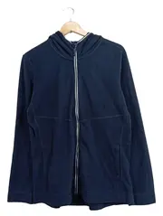 Vorschaubild 1 von TCM Damen Trainingsjacke Kapuzenjacke Gr. L 40 Blau Sportlich Reißverschluss