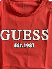 Vorschaubild 5 von Herren T-Shirt Rot S Casual Logo-Print EST. 1981