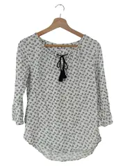 Vorschaubild 1 von Bluse Damen 36 Mehrfarbig Punkte Casual 3/4-Arm