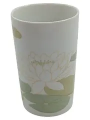Vorschaubild 1 von Dekoschale Lotus Porzellan Blumendekor Weiß 12.5 cm