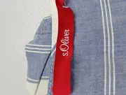 Vorschaubild 3 von Damen Bluse 36/S Blau Gestreift Klassisch Maritim Baumwolle