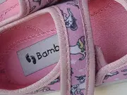 Vorschaubild 5 von Mary Jane Hausschuhe Kinder Rosa Tiermotive Klettverschluss Gr. 26