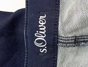 Vorschaubild 3 von Kinder Mädchen Jeans Regular Fit Blau Pailletten Gr. 170