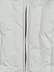Vorschaubild 5 von Damen Steppjacke Outdoor Freizeit Kapuze Fell Weiß Gr. S