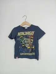 Vorschaubild 2 von Ninjago Kinder T-Shirt Gr. 104 Blau Casual Jungen Shirt