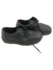 Vorschaubild 1 von Antistress Damen Schnürschuhe Gr. 36 Schwarz Leder Komfort