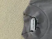 Vorschaubild 4 von Damen Top ärmellos Rollkragen Basic Grau Gr. 40/L Baumwolle