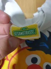 Vorschaubild 3 von Langarmshirt Bert & Ernie Kinder Gr. 80 Weiß Baumwolle