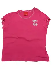 Vorschaubild 1 von Baby T-Shirt Mädchen Gr. 86 Pink Baumwolle Rüschen