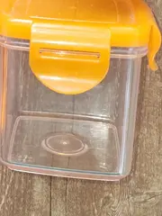 Vorschaubild 3 von Manueller Multizerkleinerer Gemüseschneider mit Behälter Orange Schwarz