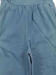 Vorschaubild 3 von mng Kinder Jeanskleid Latzkleid Gr. 152 Blau Casual mit Rüschen