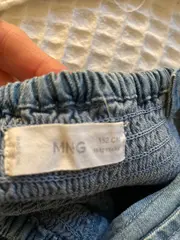 Vorschaubild 4 von mng Kinder Jeanskleid Latzkleid Gr. 152 Blau Casual mit Rüschen