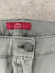 Vorschaubild 2 von Smart Chino Damen Stoffhose Gr. 34 Grün Casual Baumwolle