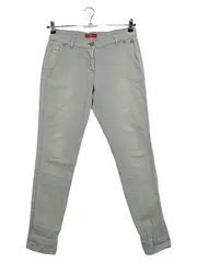 Vorschaubild 1 von Smart Chino Damen Stoffhose Gr. 34 Grün Casual Baumwolle