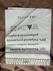 Vorschaubild 4 von Leichte Damen Weste Gr. 40/L Beige Casual Strukturmuster