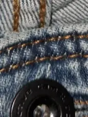 Vorschaubild 4 von Damen Jeans Relaxed Fit Größe 38 Hellblau Stretch