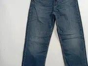 Vorschaubild 4 von High Waist Straight Leg Jeans Damen Blau Gr. 36 Baumwolle