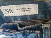 Vorschaubild 5 von High Waist Straight Leg Jeans Damen Blau Gr. 36 Baumwolle