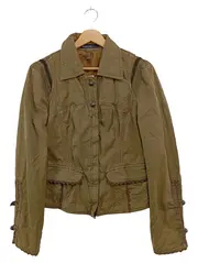 Vorschaubild 1 von Leichte Jacke Damen Gr. 36/S Braun Baumwolle Casual