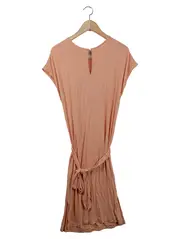 Vorschaubild 2 von Damen Freizeitkleid Orange Gr. 36/S Midikleid Elegant Casual