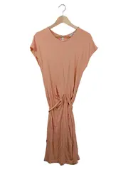 Vorschaubild 1 von Damen Freizeitkleid Orange Gr. 36/S Midikleid Elegant Casual
