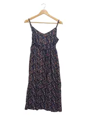 Vorschaubild 1 von EDC Damen Sommerkleid Gr. 40 L Mehrfarbig Blumenmuster Casual