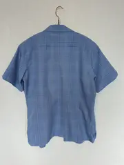 Vorschaubild 2 von Damen Freizeithemd Outdoor Kariert Blau Gr. M Kurzarm