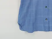 Vorschaubild 4 von Damen Freizeithemd Outdoor Kariert Blau Gr. M Kurzarm
