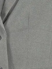 Vorschaubild 3 von Blazer Damen Business Grau Gr. 38/M Strukturmuster Langarm