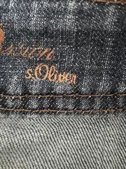 Vorschaubild 2 von Damen Jeansrock Gr. 36 Blau Casual Midirock