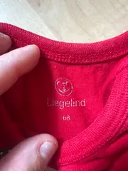 Vorschaubild 4 von Langarmshirt Mädchen Gr. 68 Rot Herz Applikation Casual