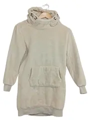Vorschaubild 1 von Kinder Hoodie Kapuzenpullover Fleece Beige Gr. 146/152