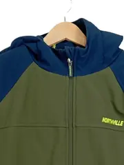 Vorschaubild 2 von Kinder Softshelljacke Gr. 176 Outdoor Mehrfarbig Olive Grün Blau