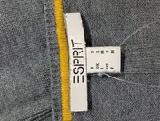 Vorschaubild 3 von Damen Pullover Gr. 36/S Grau Baumwolle Viskose Langarm Basic