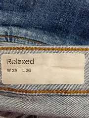 Vorschaubild 4 von Damen Jeans Regular Fit W25/34 Blau Casual Relaxed Denim Hose