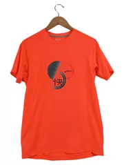 Vorschaubild 1 von Sport Shirt Herren Gr. S Orange Laufshirt Funktionsshirt Japan