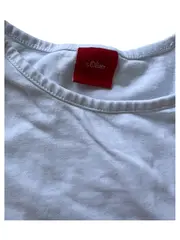 Vorschaubild 3 von Kinder Langarmshirt Basic Gr. 104/110 Weiß
