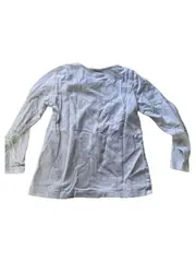 Vorschaubild 2 von Kinder Langarmshirt Basic Gr. 104/110 Weiß