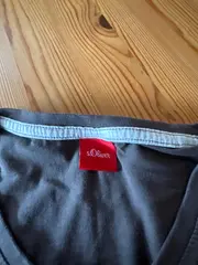 Vorschaubild 4 von Herren T-Shirt Grau XL Logo-Print Casual Kurzarm